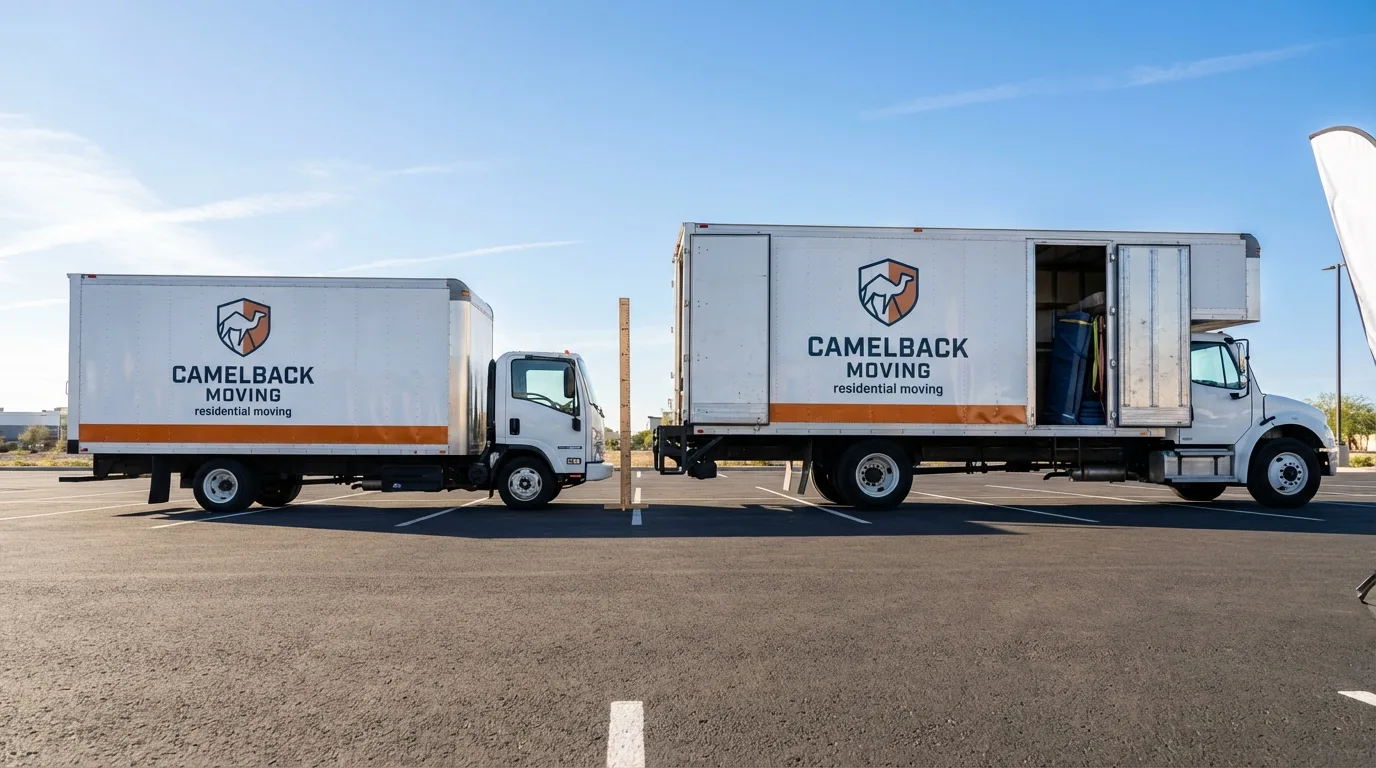 Moving truck size capacity guide in Trafalgar